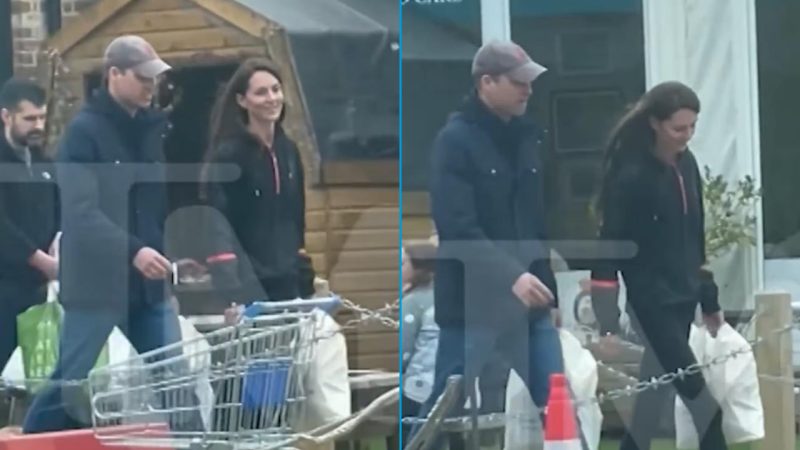 Kate Middleton spotted looking ‘happy and relaxed’ in public with Prince William in new video
