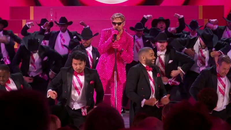 WATCH: Ryan Gosling sings 'I'm Just Ken' at the 2024 Oscars and it's definitely a ten