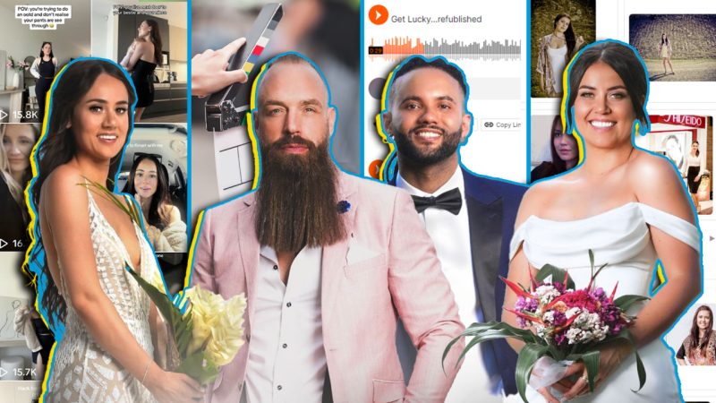 Which MAFS NZ 2024 brides and grooms have had reality TV, TikTok and modelling gigs before?
