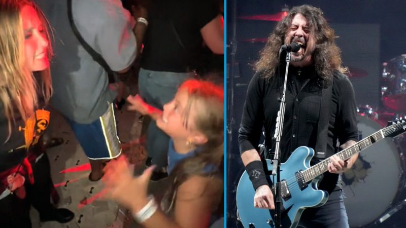 'Parenting goals': Kiwi girl goes viral for rocking out with mum at Foo Fighters Wellington gig