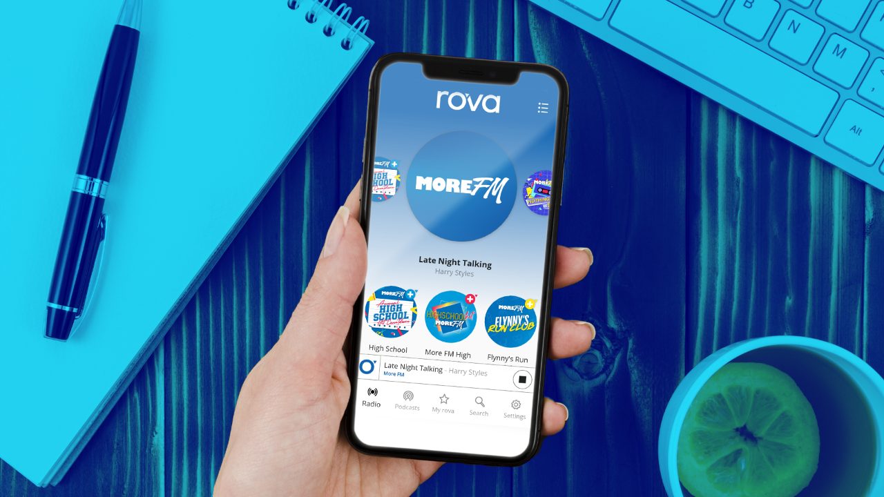 Grab the rova app and stay tuned to More!