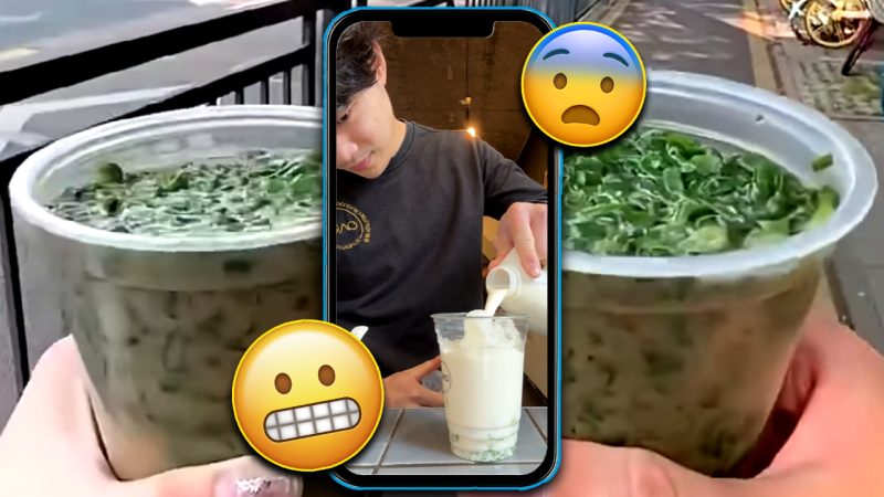 Disgusting or delightful?: TikTok's new iced latte trend from China includes an unusual veggie