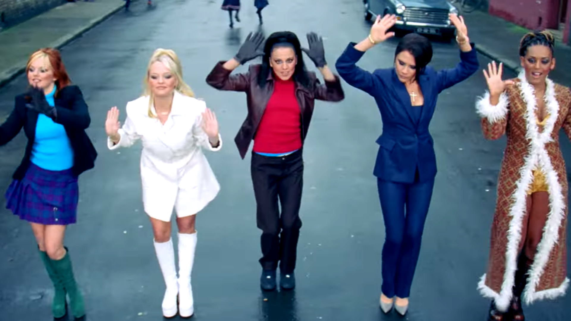 Spice Girls Release Unseen Footage Of The Iconic Stop Dance Scene For Their 25th Anniversary