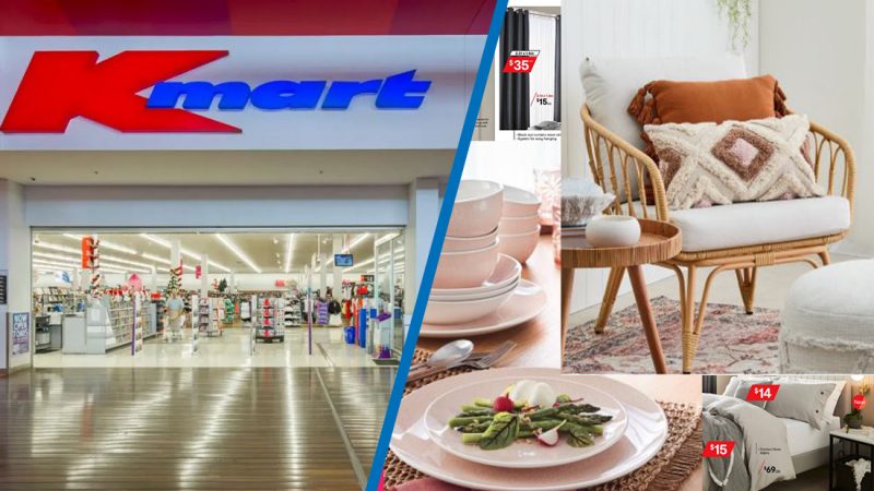 Kmart has just dropped a new affordable, trendy ‘August Living’ interior line