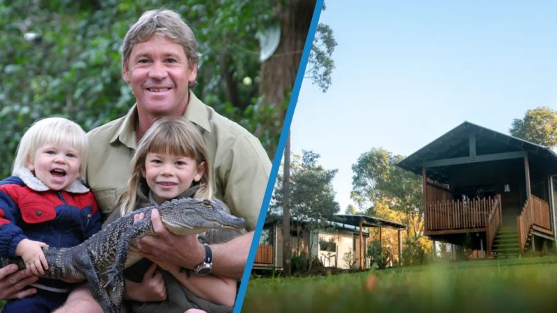 Steve Irwin’s family open new lodge at Aussie Zoo where you can sleep amongst koalas