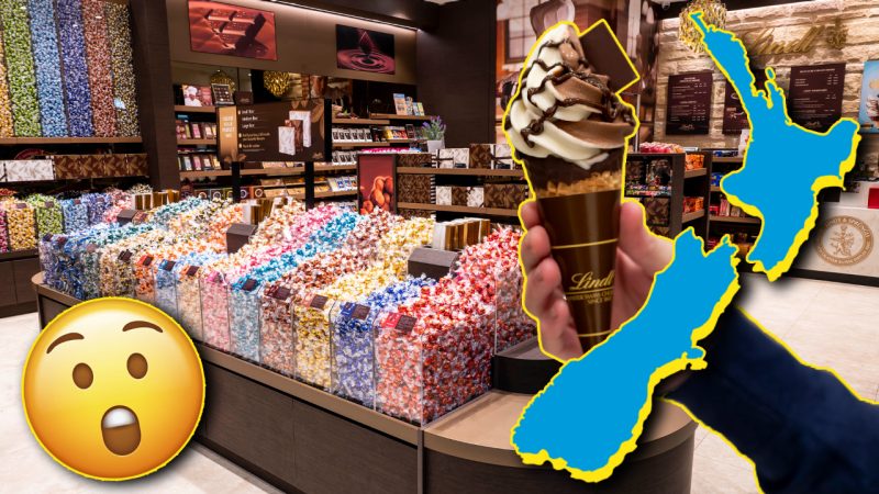 Lindt is opening its first ever NZ chocolate shop and bringing their world famous ice cream too