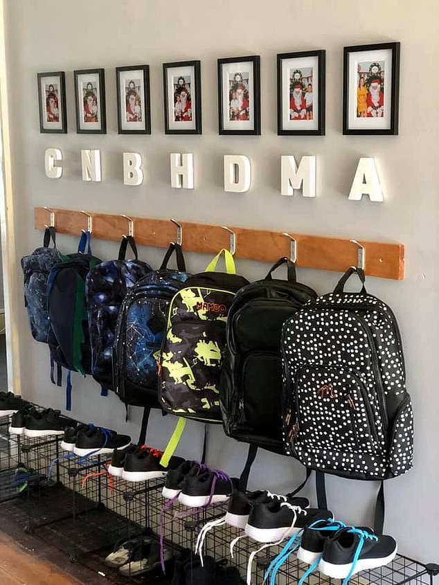 Busy mum shares her 'school bag station' that helps speed up her busy morning