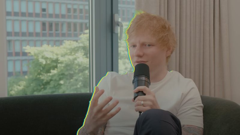 Ed Sheeran has revealed the embarrassing moment he was locked outside his hotel naked