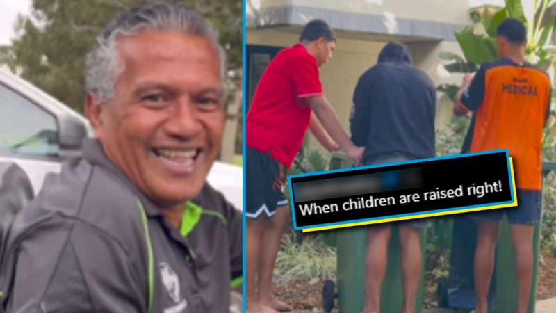 'Really proud': A group of Tongan school boys' unexpected act of kindness is going viral
