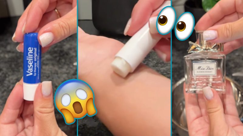 ‘Genius’ Viral Hack Uses A Stick Of Vaseline To Make A Travel Size Of Your Fave Perfume